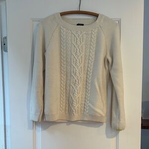 Talbots Crew Neck Sweater in Classic Navy